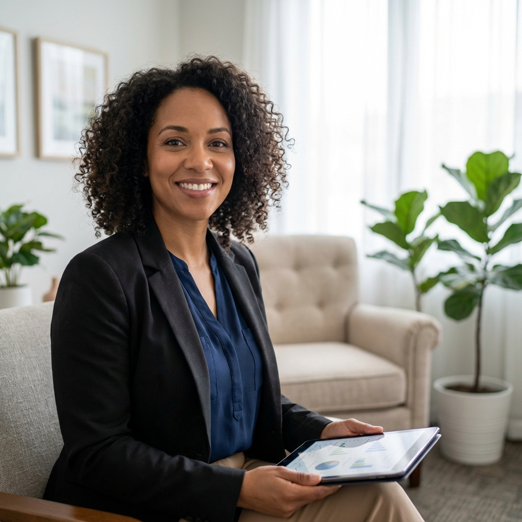 Therapist with Velden Health Billing Support